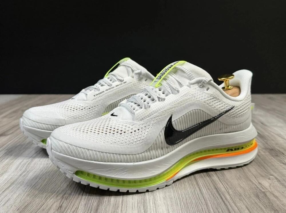 Nike Pegasus Premium White Black Volt HQ2592-105 Mens Size 8.5 Running Shoes NEW